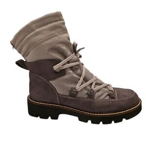 Cliffs by White Mountain Gleamy Lt Gray Snow Boots NEW Size 6